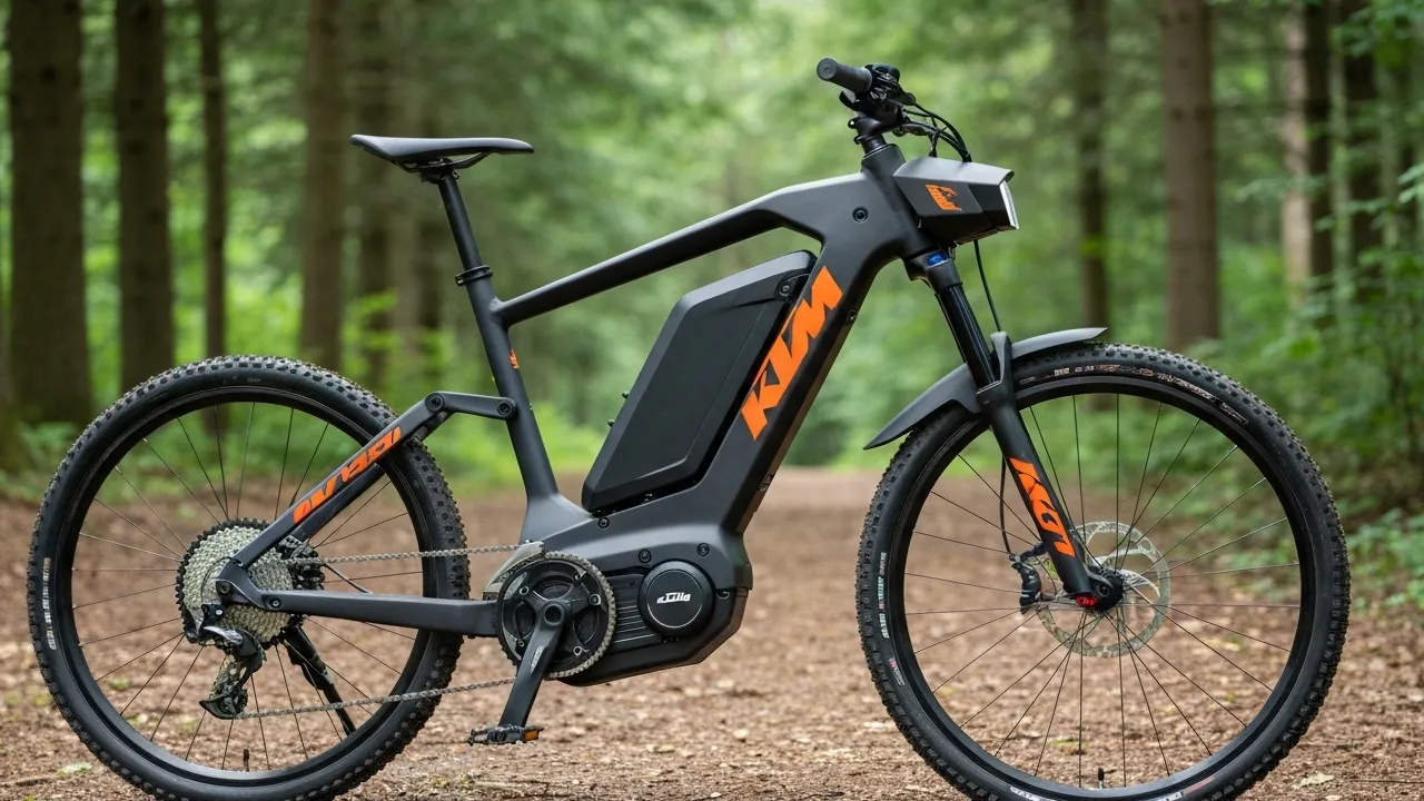 Gallery Detail: Ktm Electric Bicycle 2025 Launch 300Km Range 120Km H Top